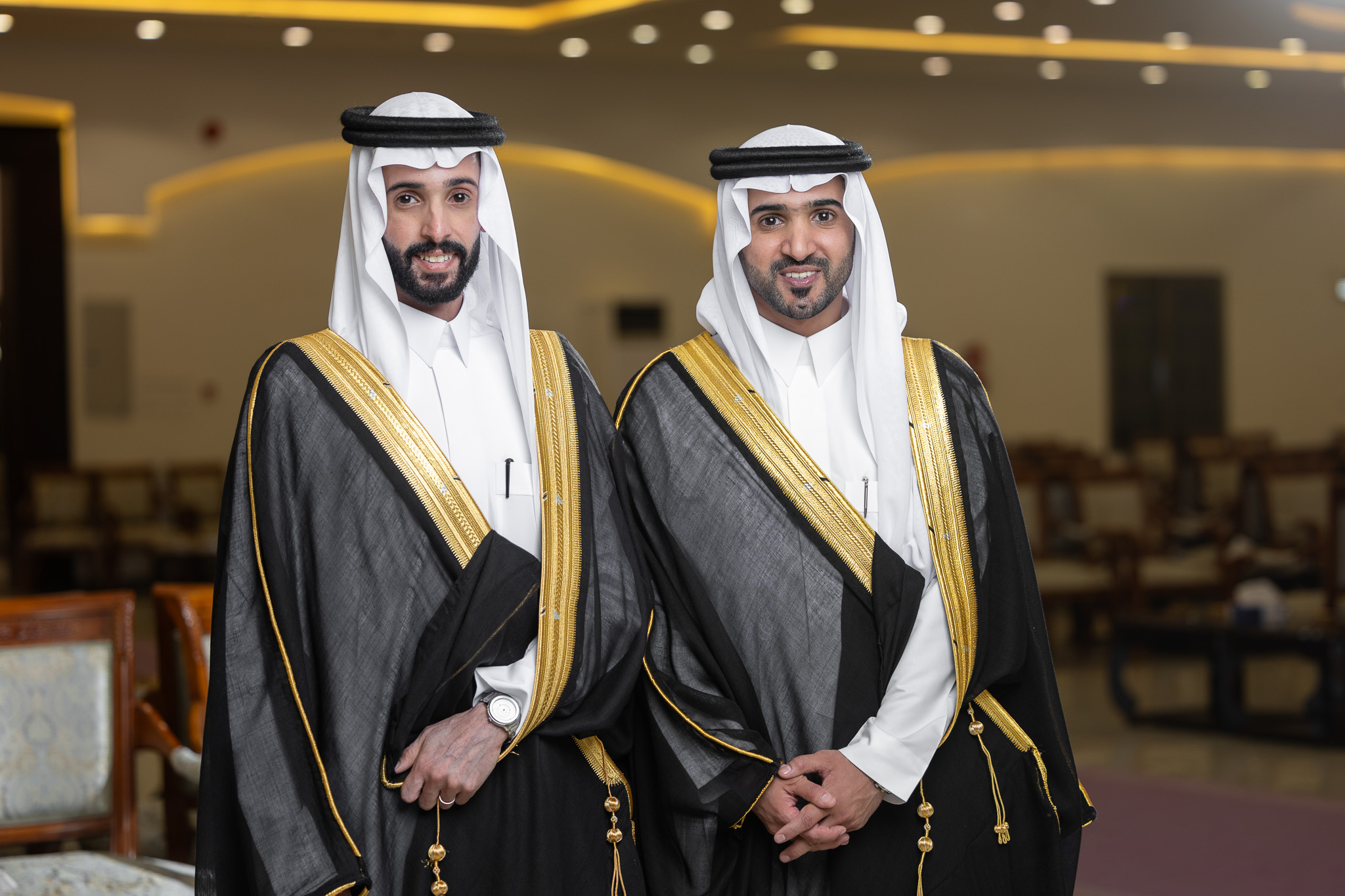 حفل زواج الشابين عبدالله و ريان المرسال