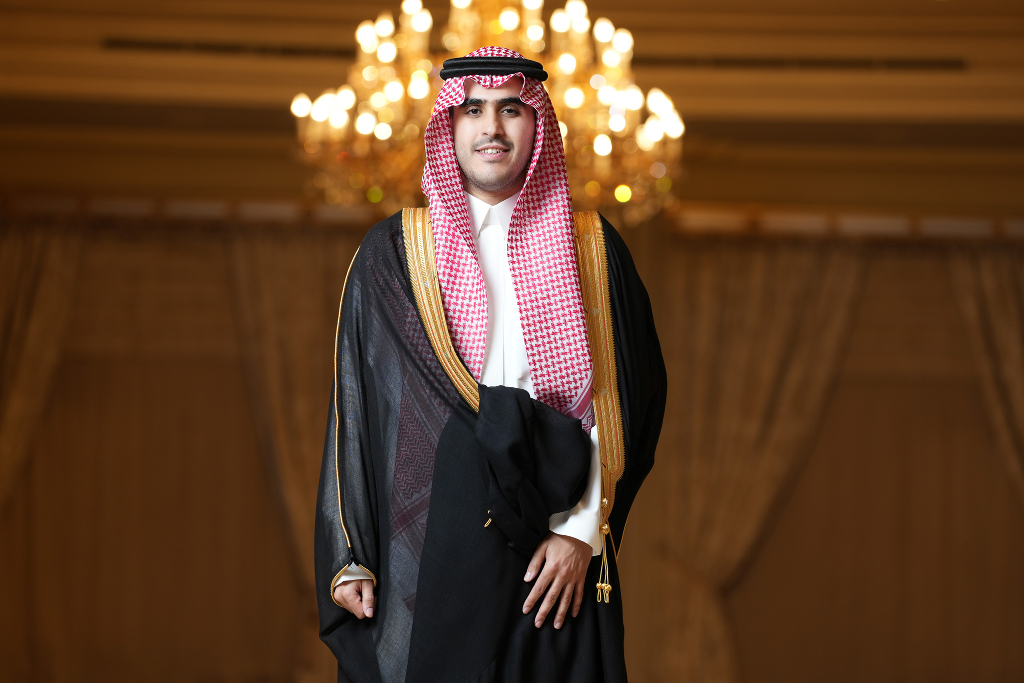 زواج عبدالعزيز بن عادل الحقباني